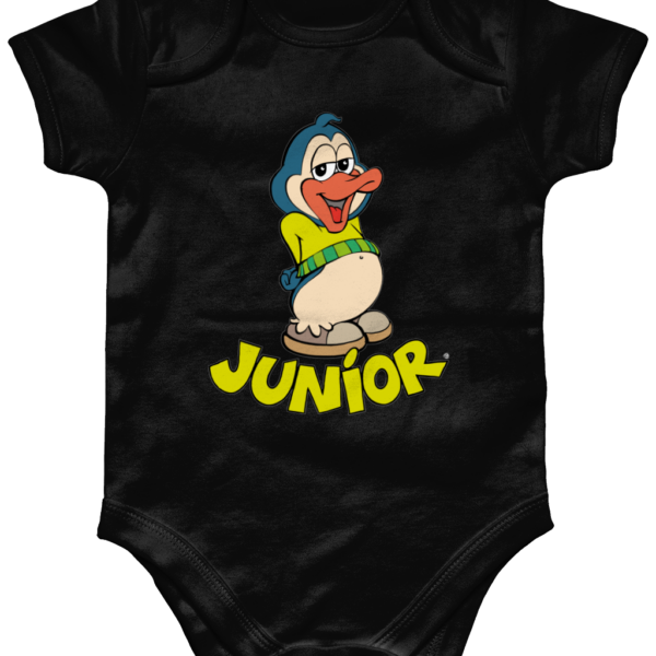 BLACK-ROMPER-ORGANIC.png Bampsie Baby Romper Organic Junior
