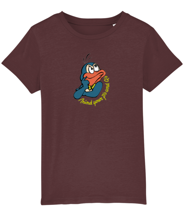 Bampsie Kids T-shirt mind your p and q