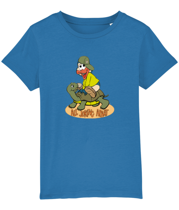 Fronmini-joking-tsh-royal-blue.png Bampsie Kids T-shirt All joking Apart