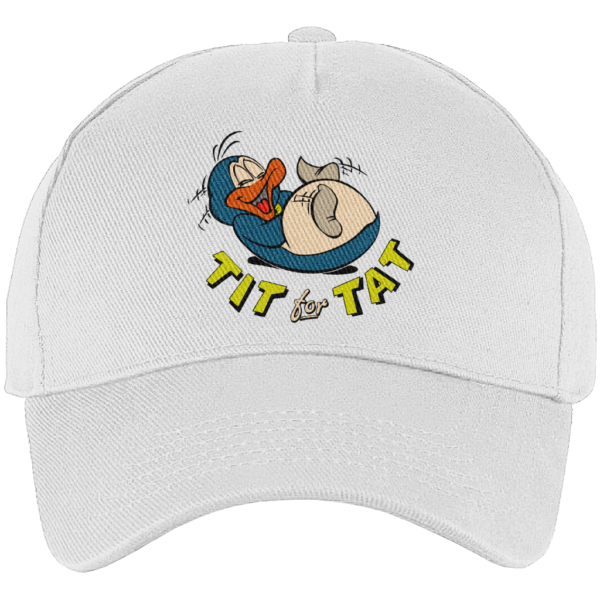 PET-TIT-FOR-TAT-WHITE.png Bampsie Cap tit for tat