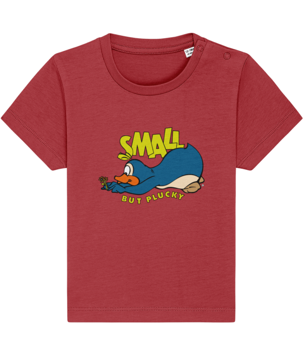 baby-creator-small-bp-red-1.png Bampsie Baby T-shirt Small but plucky