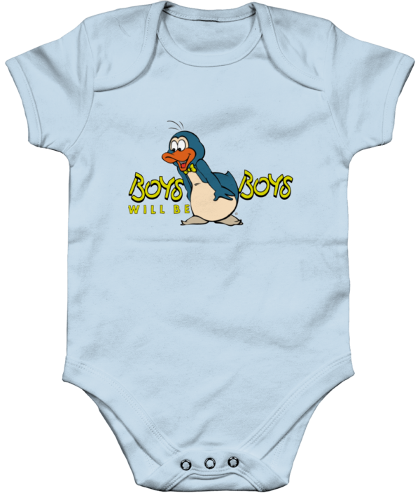 boys-will-be-boys-serene-blue-body.png Bampsie Baby Romper Boys will be Boys