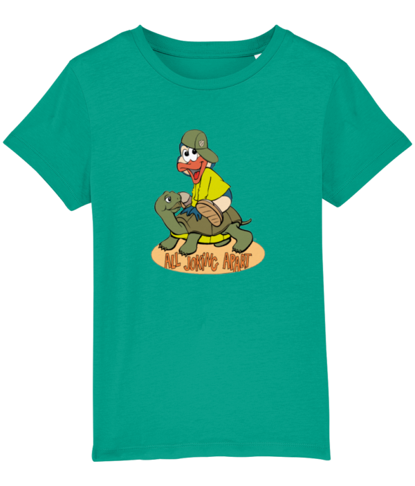 mini-joking-tsh-go-green-1.png Bampsie Kids T-shirt All joking Apart