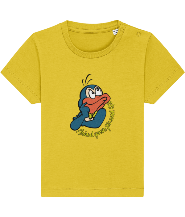 tshirt-baby-mind-golden-yellow-1.png Bampsie Baby T-shirt p,s and q,s